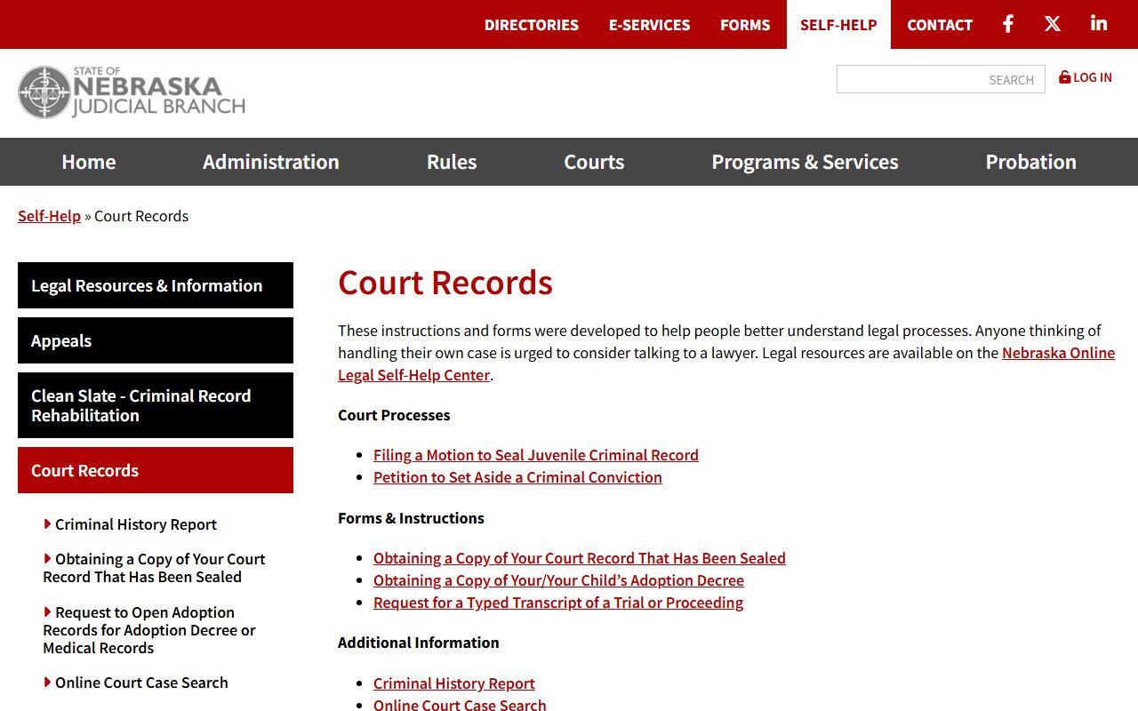 Hitchcock County booking photos court records help page distinction